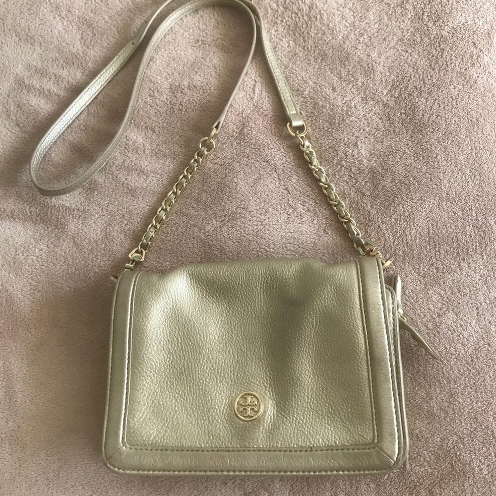 TORY BURCH GOLD PURSE